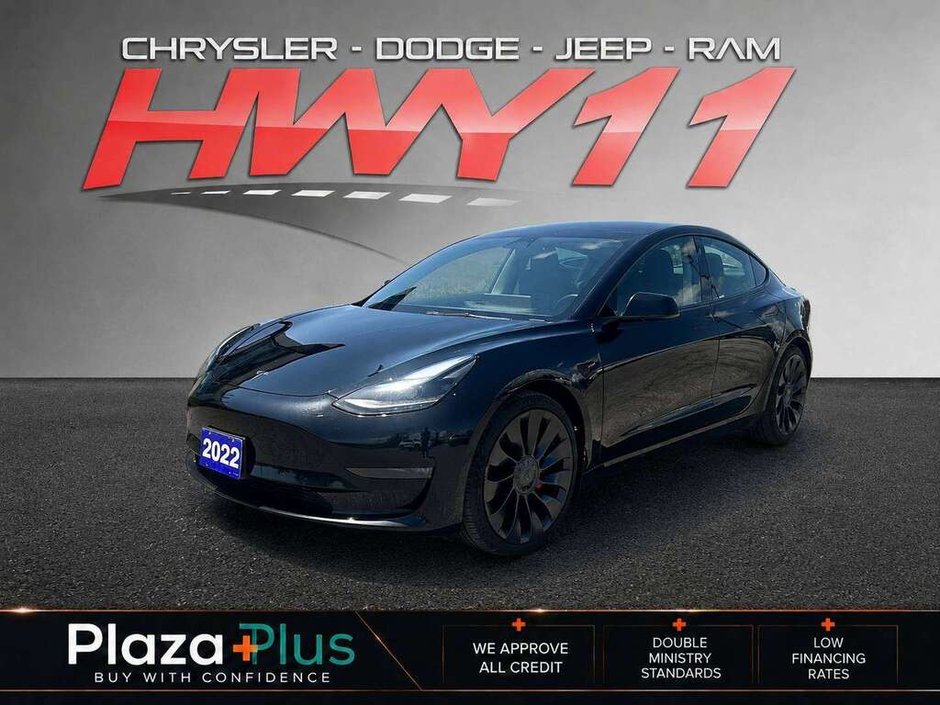 2022 Tesla Model 3 Performance PERFORMANCE   AWD   0–60 MPH IN ~3.1 SECONDS