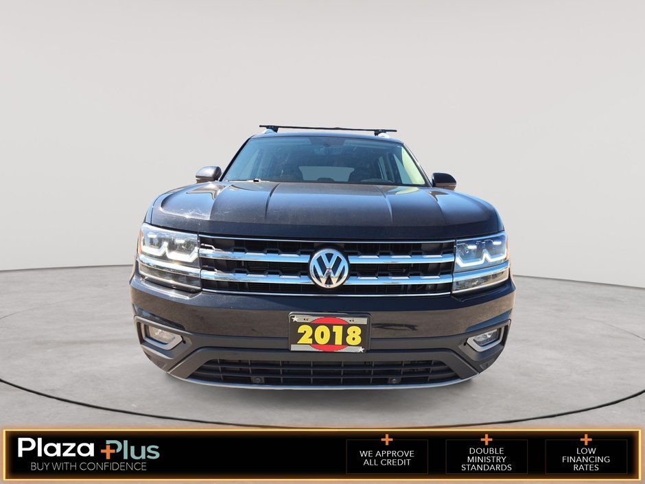 2018 Volkswagen Atlas Highline Clean CarFax Report |  Certified | 4MOTION