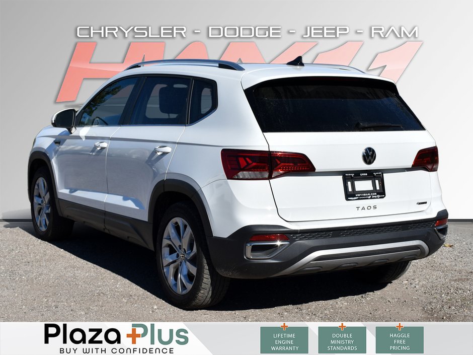 2022 Volkswagen Taos Comfortline PANOROOF/REAR CAMERA/HEATED SEATS