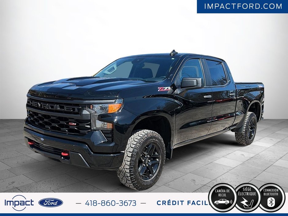 Chevrolet Silverado 1500 Custom Trail Boss 2022 à Rivière-du-Loup, Québec