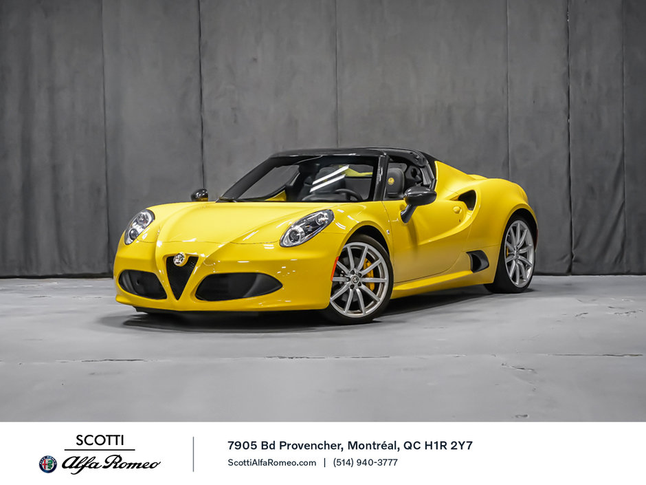2016 Alfa Romeo 4C SPYDER-0