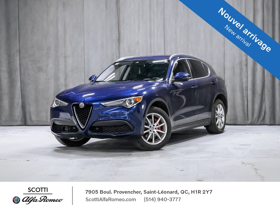 2018 Alfa Romeo Stelvio Ti BARRE DE TOIT DÉMARREUR A DISTANCE-0