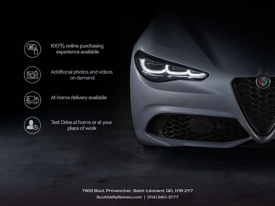 Alfa Romeo Stelvio Ti Sport - NERO EDIZIONE/ NAV/ REMOTE STARTER 2019-26