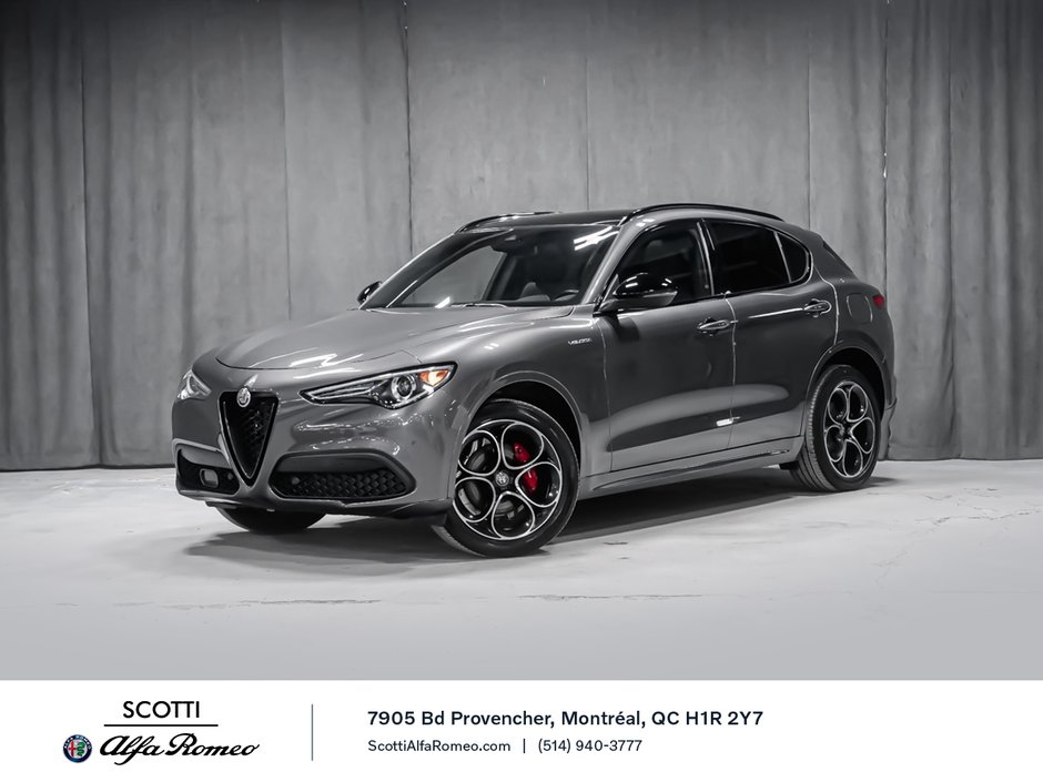 Alfa Romeo Stelvio VELOCE HARMAN KARDON SOUNS SYSTEM SPORT SEATS 2023-0