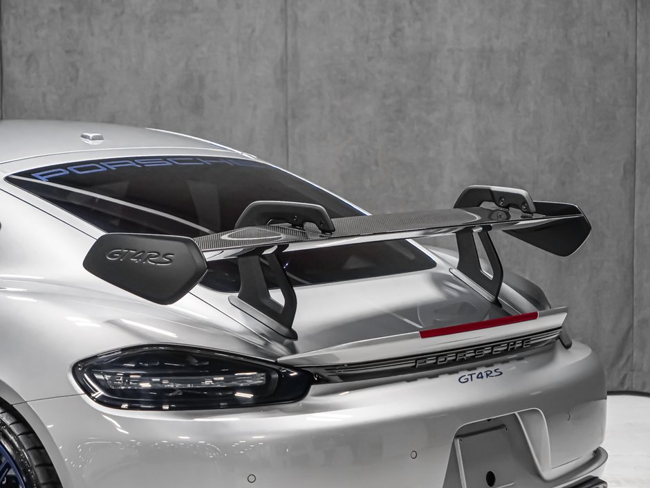 Porsche 718 Cayman GT4 RS PDK CARBONE JANTES BLEUES SPORT CHRONO 2025-7