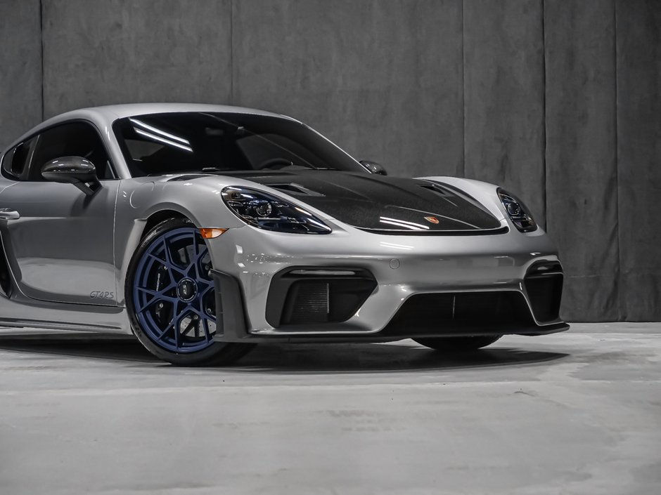 Porsche 718 Cayman GT4 RS PDK CARBONE JANTES BLEUES SPORT CHRONO 2025-10