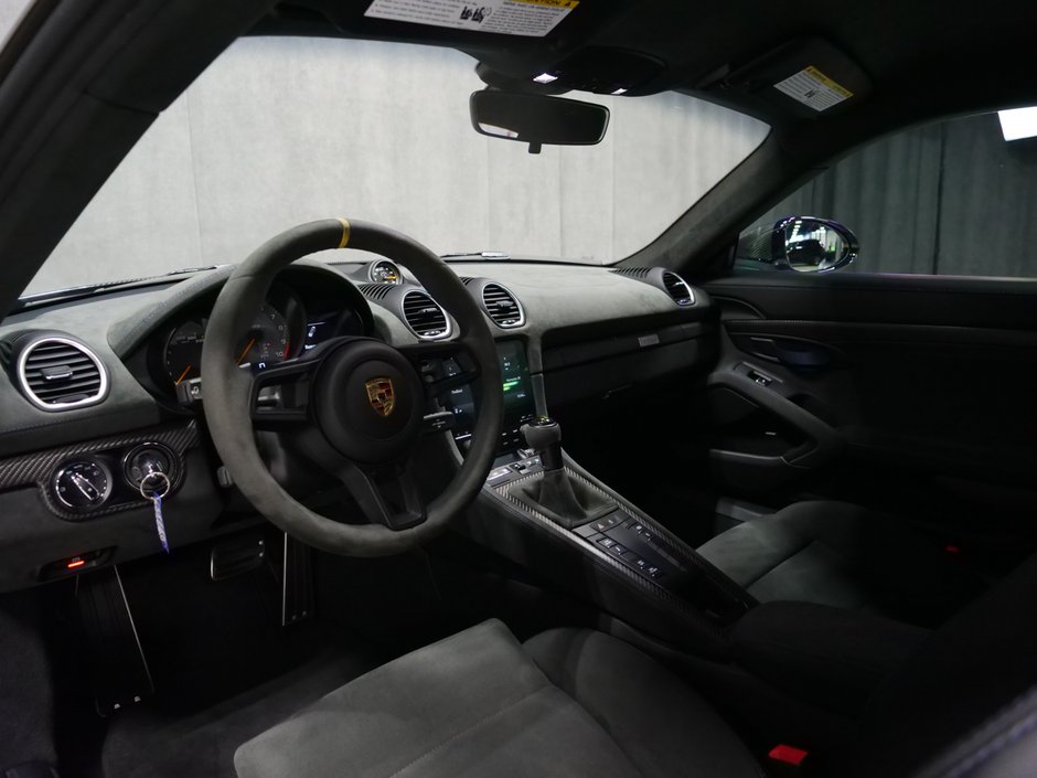 Porsche 718 Cayman GT4 RS PDK CARBONE JANTES BLEUES SPORT CHRONO 2025-31