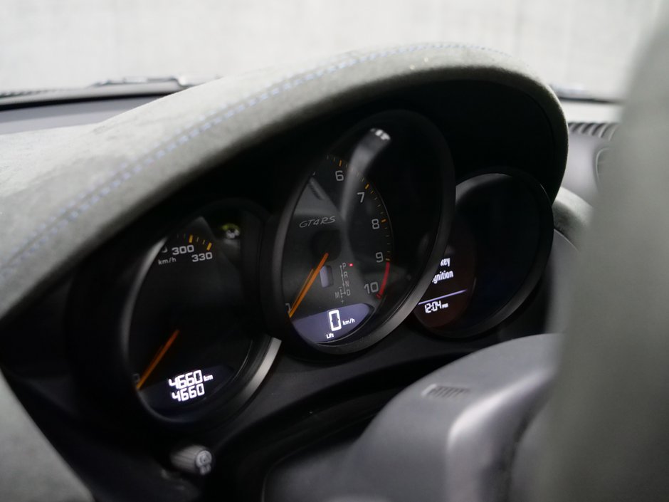Porsche 718 Cayman GT4 RS PDK CARBONE JANTES BLEUES SPORT CHRONO 2025-36