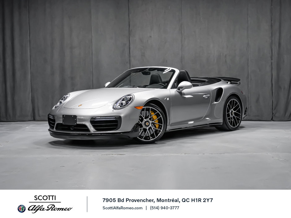 2018 Porsche 911 TURBO S CRABRIOLET-0