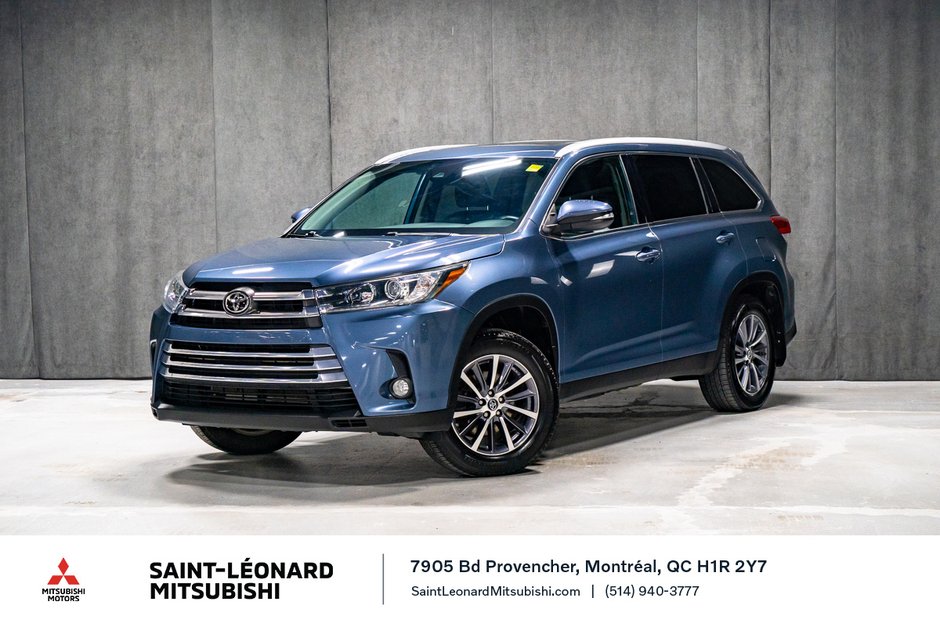 2019 Toyota Highlander XLE AWD CUIR TOIT OUVRANT-0