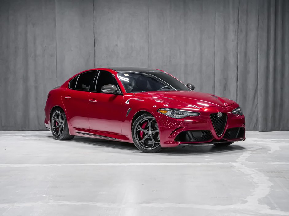 Alfa Romeo Giulia QUADRIFOGLIO CARBON TOIT CARBONE ASSIST CONDUITE 2021-1