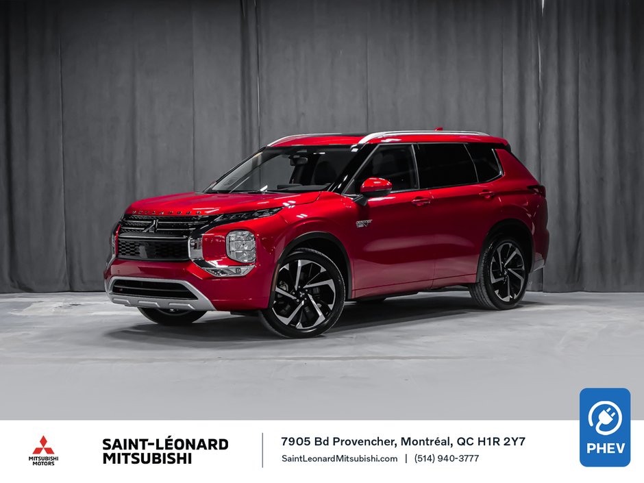 2024 Mitsubishi Outlander Plug-In Hybrid GT SIÈGES EN CUIR SYSTÈME DE SON BOSE PREMIUM-0