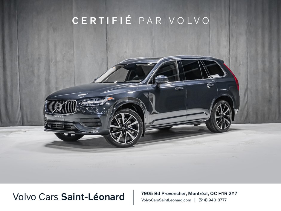 2022 Volvo XC90 T6 MOMENTUM CLIMAT-0