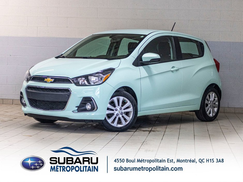 Chevrolet SPARK 1LT LT, CAMERA RECUL, A/C, GROUPE ELECTRIQUE, BAS KM 2018 à Saint-Jérôme, Québec