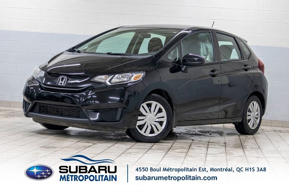 2015 Honda Fit LX, BANCS CHAUFF, CAMERA REC, 1 PROP, JAMAIS ACC in Charlemagne, Quebec