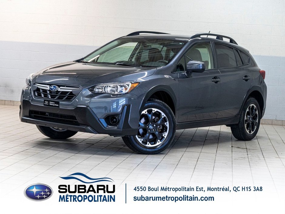 Subaru CROSSTREK COMMODITÉ CONVENIENCE, MANUELLE, CARPLAY, CAMERA REC, BAS KM 2023 à Charlemagne, Québec