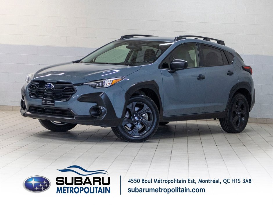 Subaru CROSSTREK COMMODITÉ CONVENIENCE, EYESIGHT, CARPLAY, BANCS CHAUFF, CAM 2024 à Saint-Jérôme, Québec