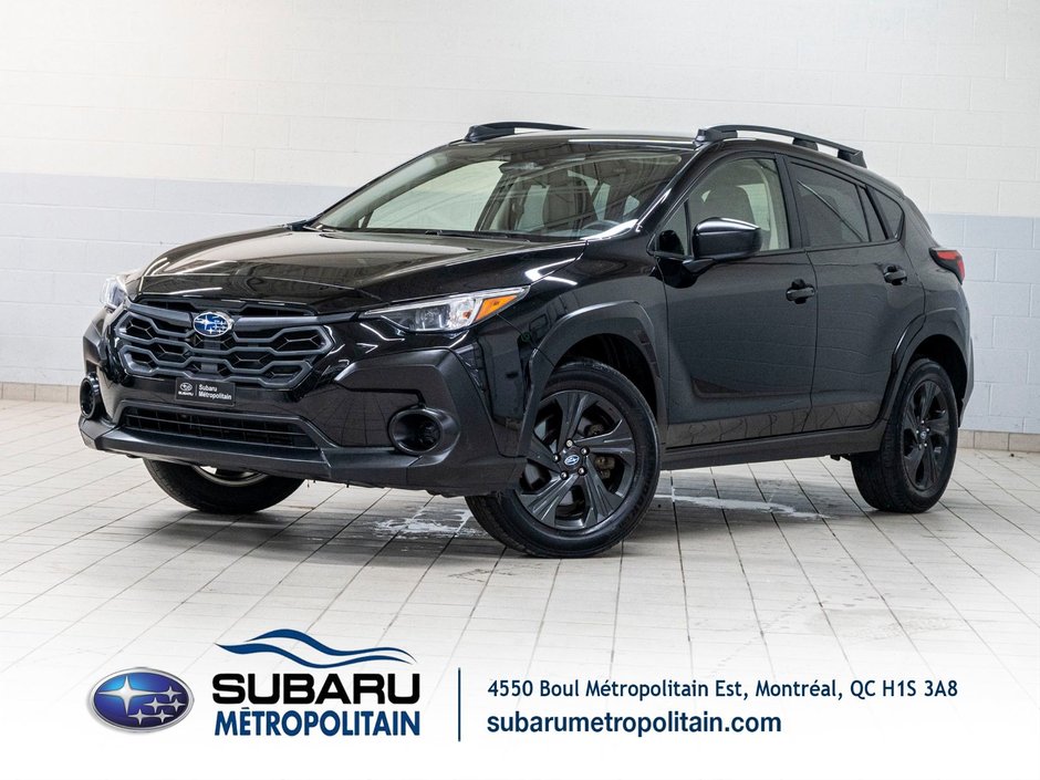 Subaru CROSSTREK COMMODITÉ CONVENIENCE, EYESIGHT, CARPLAY, BANCS CHAUFF, CAM 2024 à Saint-Jérôme, Québec