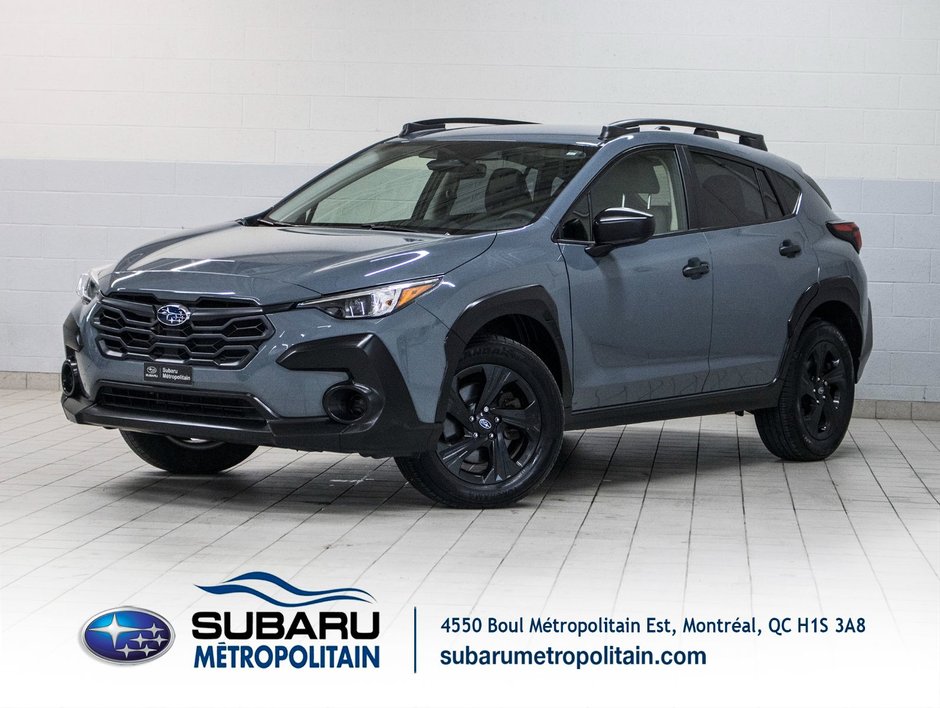 2024 Subaru CROSSTREK COMMODITÉ CONVENIENCE, EYESIGHT, CARPLAY, BANCS CHAUFF, CAM in Saint-Jérôme, Quebec
