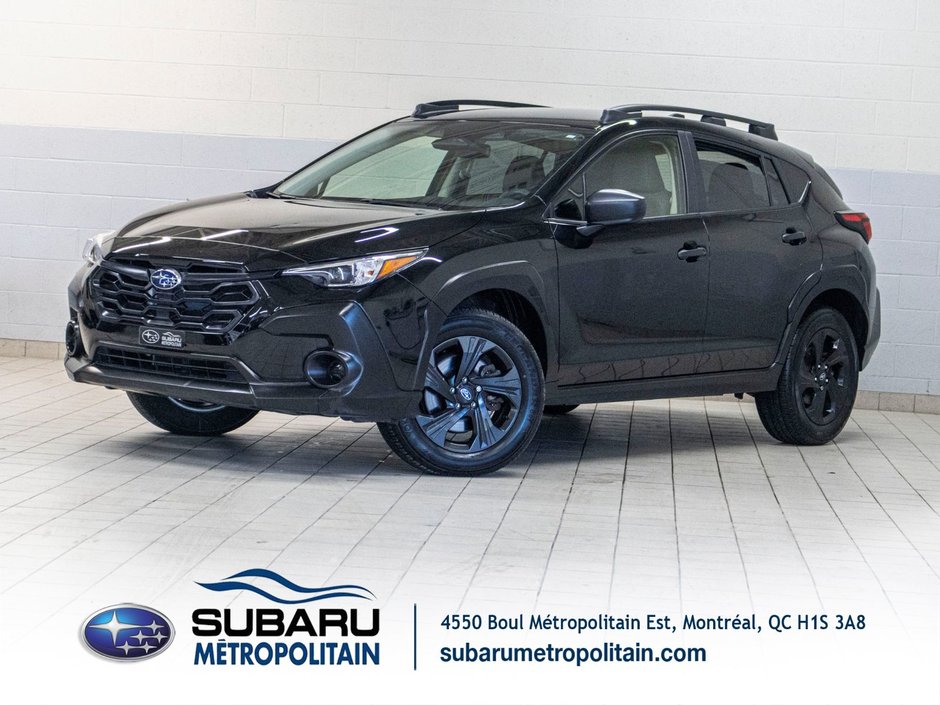Subaru CROSSTREK COMMODITÉ CONVENIENCE, EYESIGHT, CARPLAY, BANCS CHAUFF, CAM 2024 à Saint-Jérôme, Québec