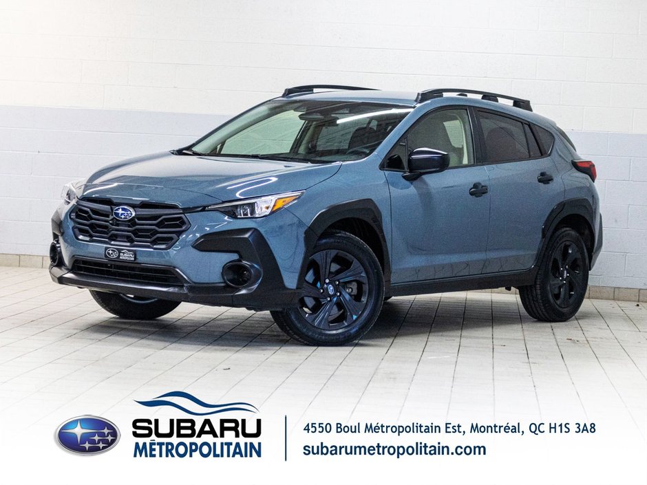 Subaru CROSSTREK COMMODITÉ CONVENIENCE, EYESIGHT, CARPLAY, BANCS CHAUFF, CAM 2024 à Saint-Jérôme, Québec