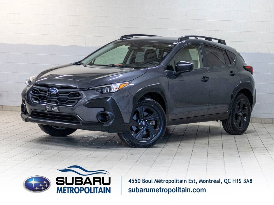 Subaru CROSSTREK COMMODITÉ CONVENIENCE, EYESIGHT, CARPLAY, BANCS CHAUFF, CAM 2024 à Saint-Jérôme, Québec