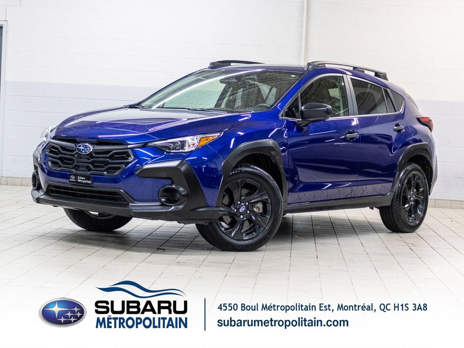 2024 Subaru Crosstrek CONVENIENCE, EYESIGHT, CARPLAY, BANCS CHAUFF, CAM in Saint-Jérôme, Quebec