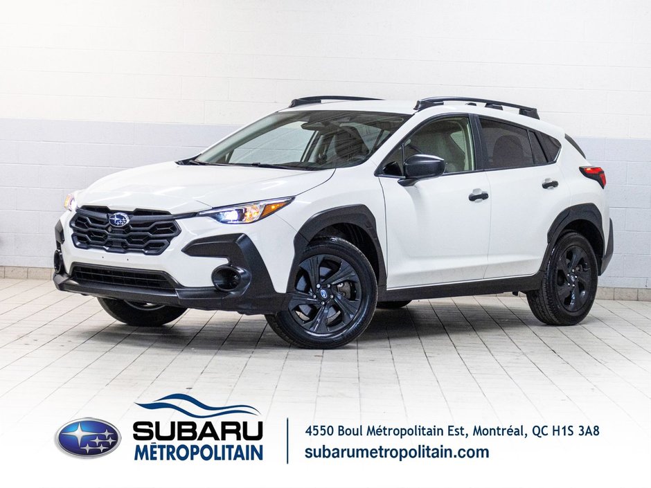 Subaru CROSSTREK COMMODITÉ CONVENIENCE, EYESIGHT, CARPLAY, BANCS CHAUFF, CAM 2024 à Saint-Jérôme, Québec