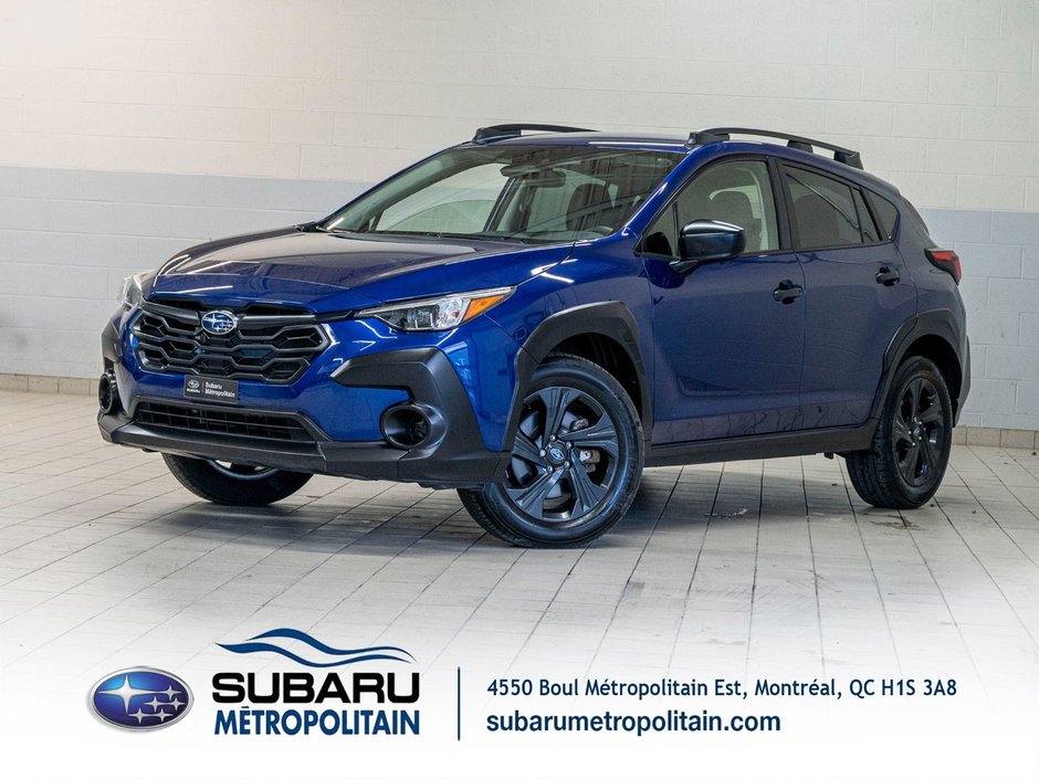 Subaru CROSSTREK COMMODITÉ CONVENIENCE, EYESIGHT, CARPLAY, BANCS CHAUFF, CAM 2025 à Saint-Jérôme, Québec