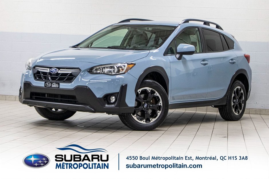 2021  Crosstrek TOURING, EYESIGHT, CARPLAY, BANCS CHAUFF, CAM REC in Charlemagne, Quebec