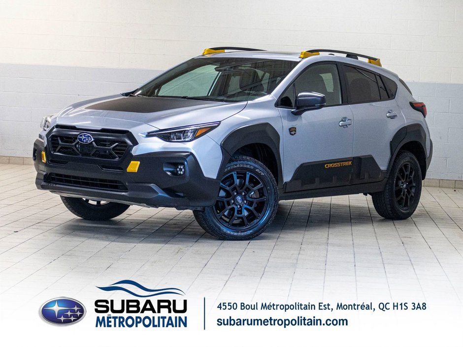 2024 Subaru Crosstrek WILDERNESS, 2.5L, TOIT, CARPLAY, BANCS CHAUF, CAM in Charlemagne, Quebec