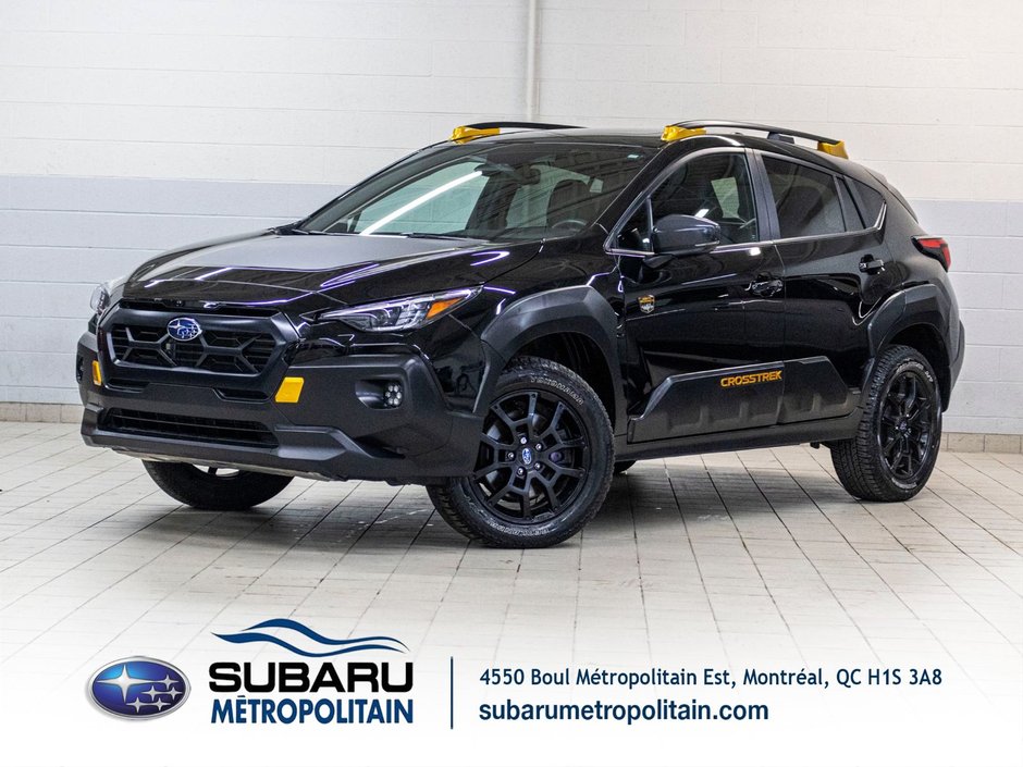 2024 Subaru Crosstrek WILDERNESS, 2.5L, TOIT, CARPLAY, BANCS CHAUF, CAM in Saint-Jérôme, Quebec