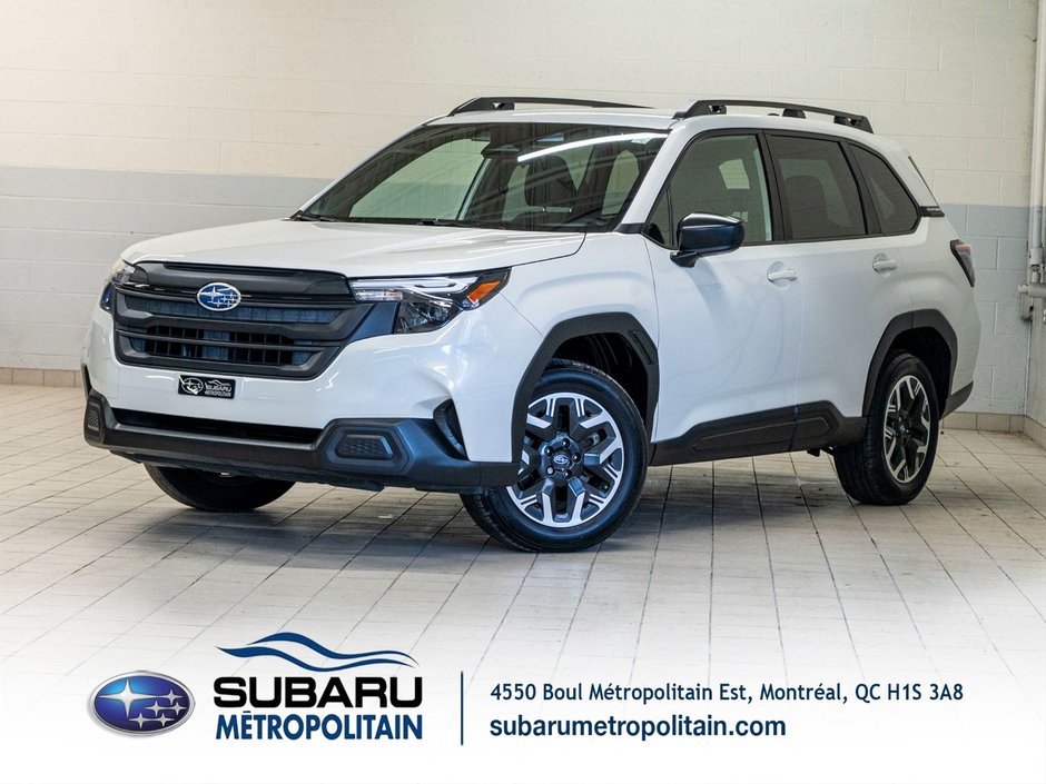 2025 Subaru FORESTER COMMODITÉ CONVENIENCE, EYESIGHT, CARPLAY, BANCS CHAUFF, CAM in Charlemagne, Quebec