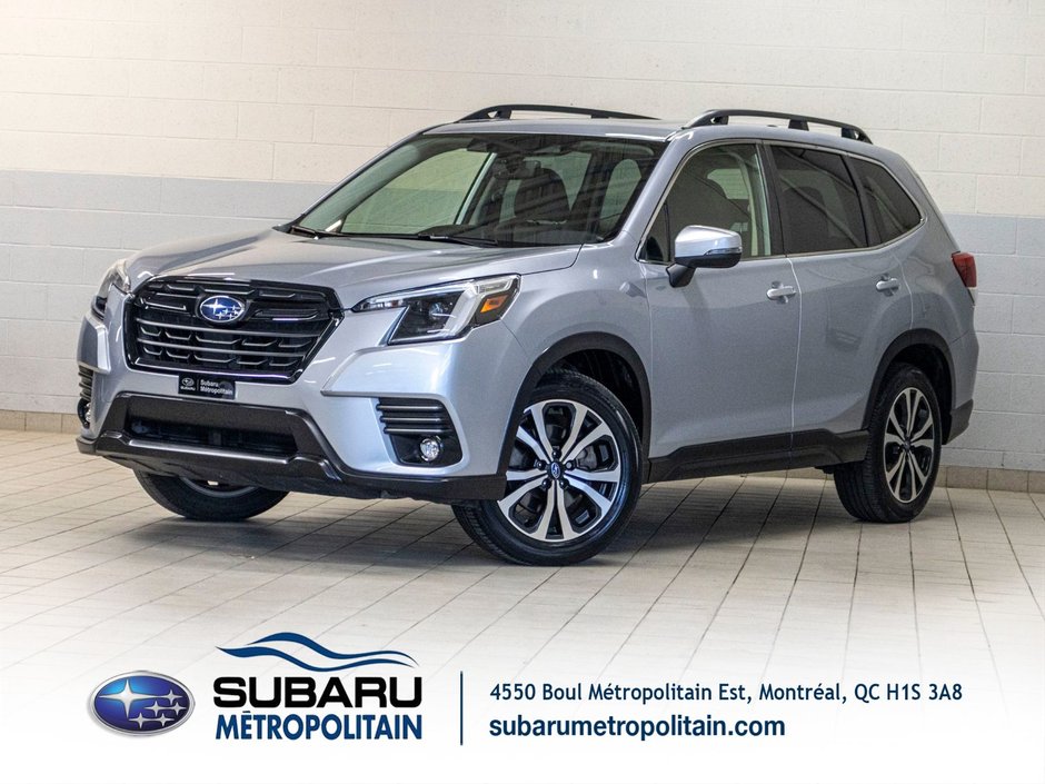 Subaru FORESTER LIMITED LIMITED, CUIR, TOIT, CARPLAY, HARMAN KARDON, CAM 2024 à Charlemagne, Québec