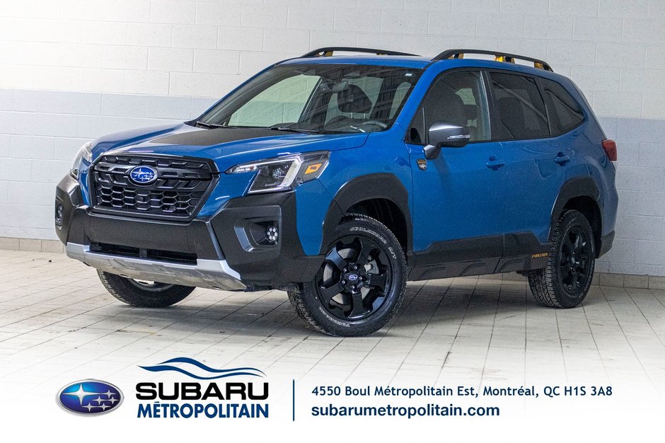 Subaru FORESTER WILDERNESS WILDERNESS, TOIT, CARPLAY, BANCS CHAUF, CAM,BAS KM 2023 à Saint-Jérôme, Québec