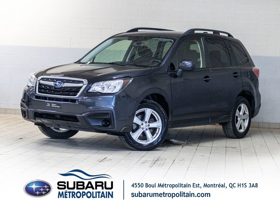 2017 Subaru Forester 2.5i, BANCS CHAUFFANT, BLUETOOTH, CAMERA REC, MAGS in Charlemagne, Quebec