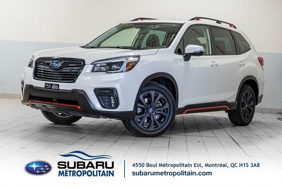 2021 Subaru Forester SPORT, TOIT PANO, CARPLAY, EYESIGHT, BANCS CHAUFF in Charlemagne, Quebec