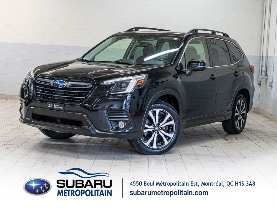 2023 Subaru Forester LIMITED, CUIR, TOIT, CARPLAY, HARMAN KARDON, CAM in Saint-Jérôme, Quebec