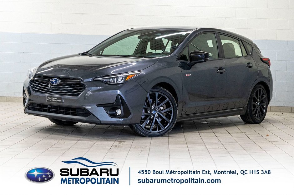 Subaru Impreza RS, HARMAN CARDON, CARPLAY,  BANC CHAUFF, TOIT OUV 2024 à Charlemagne, Québec