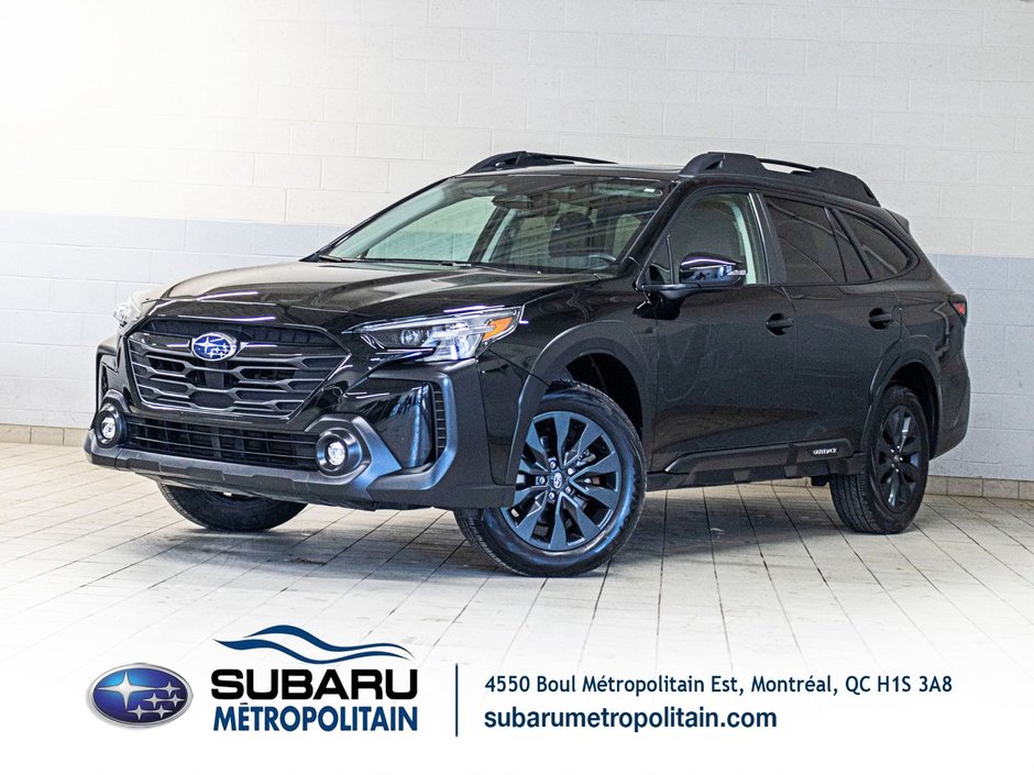 Subaru OUTBACK ONYX ONYX, TOIT, CARPLAY, BANCS CHAUFF, ECRAN 11.6,CAM 2024 à Charlemagne, Québec