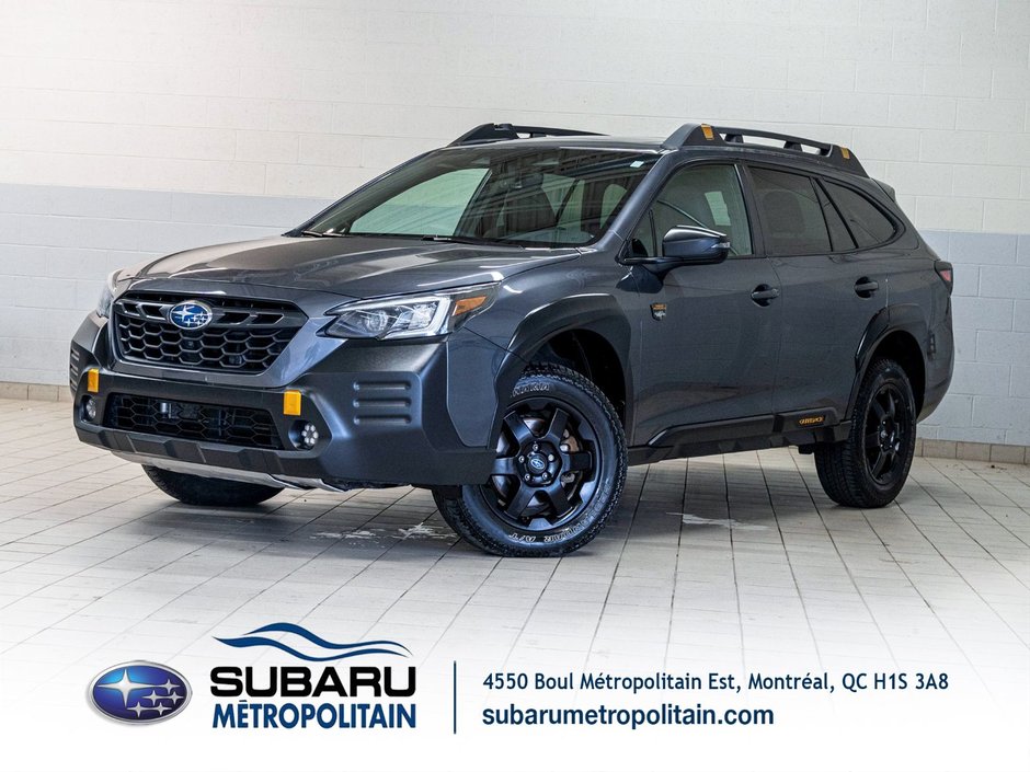 Subaru OUTBACK WILDERNESS WILDERNESS, 2.4L TURBO, TOIT, CARPLAY, ECRAN 11.6 2023 à Charlemagne, Québec