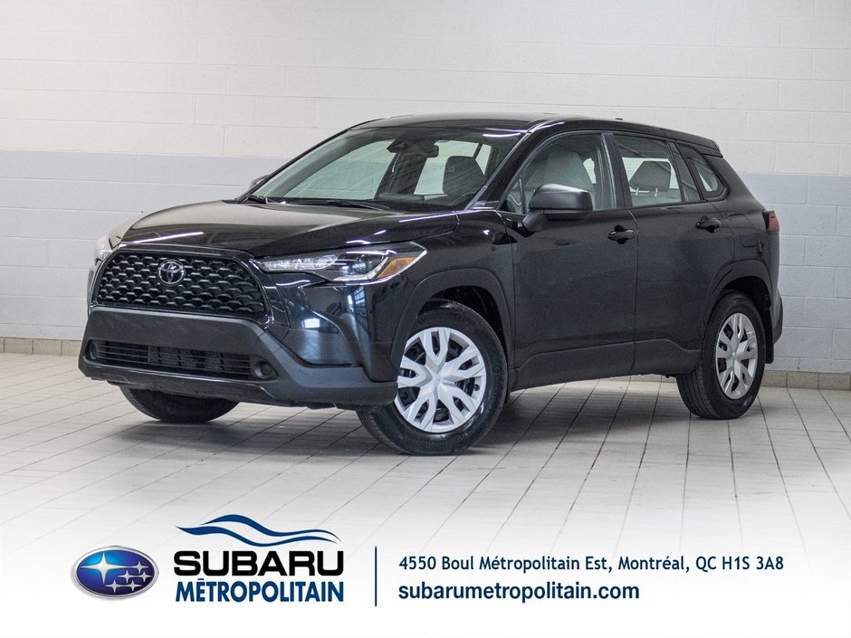 Toyota Corolla Cross L, AWD, BANCS CHAUFF, CAM REC, GROUPE ELECTRIQUE 2022 à Charlemagne, Québec