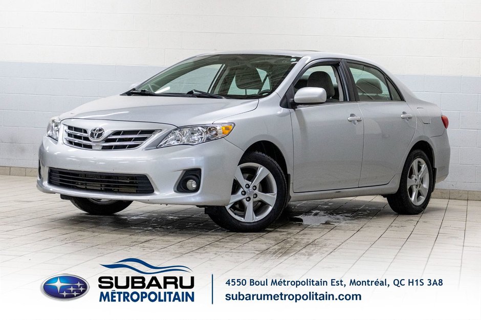 Toyota Corolla LE, BANCS CHAUFF, A/C, VIT ELEC, 1 PROP,JAMAIS ACC 2013 à Charlemagne, Québec