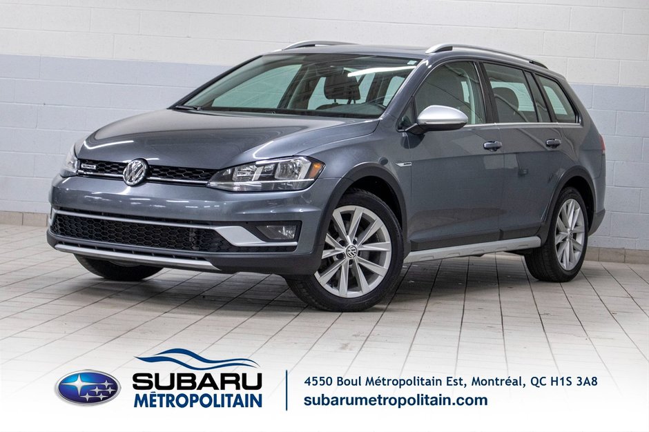 GOLF ALLTRACK TSI, 4MOTION, TOIT PANO, CUIR, BANCS CHAUFF, CAM 2019 à Charlemagne, Québec