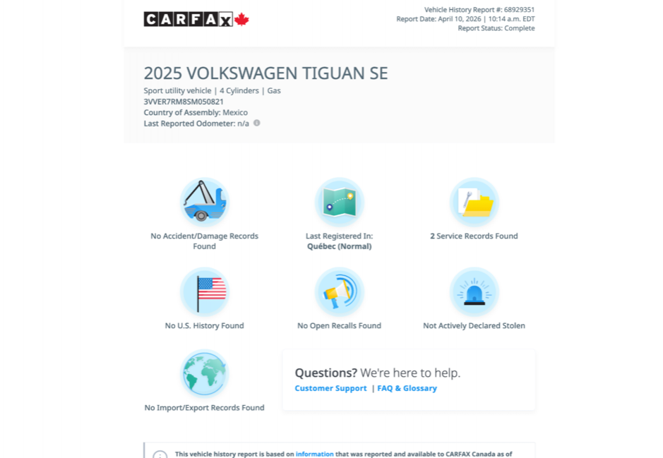 Volkswagen Tiguan Comfortline 2025-4