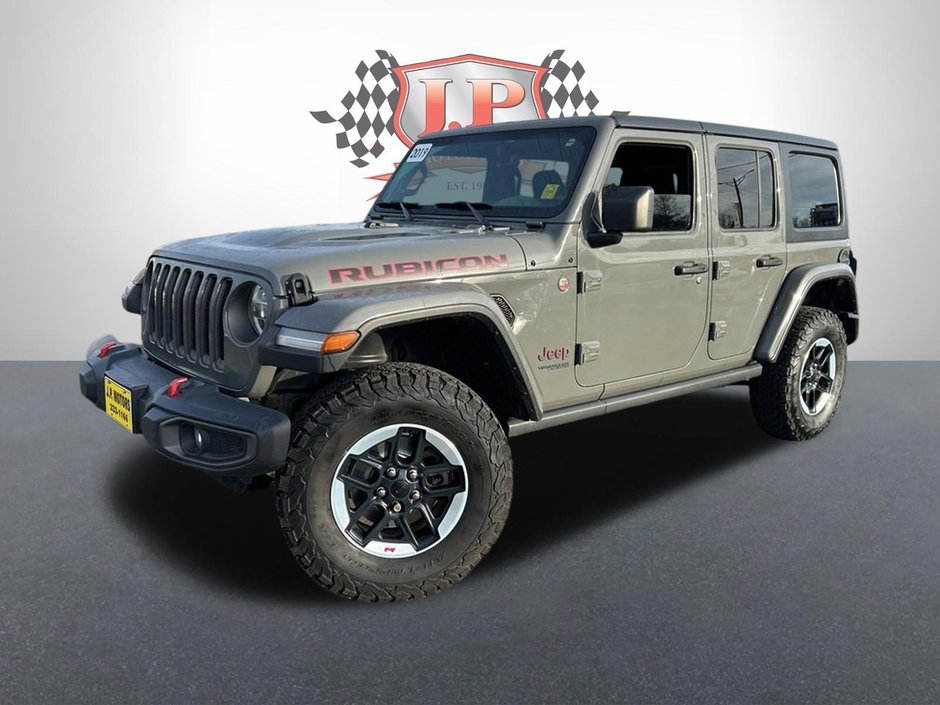 2019  Wrangler Unlimited Rubicon   4X4   HARD TOP   CAMERA   BT   LEATHER in Hannon, Ontario