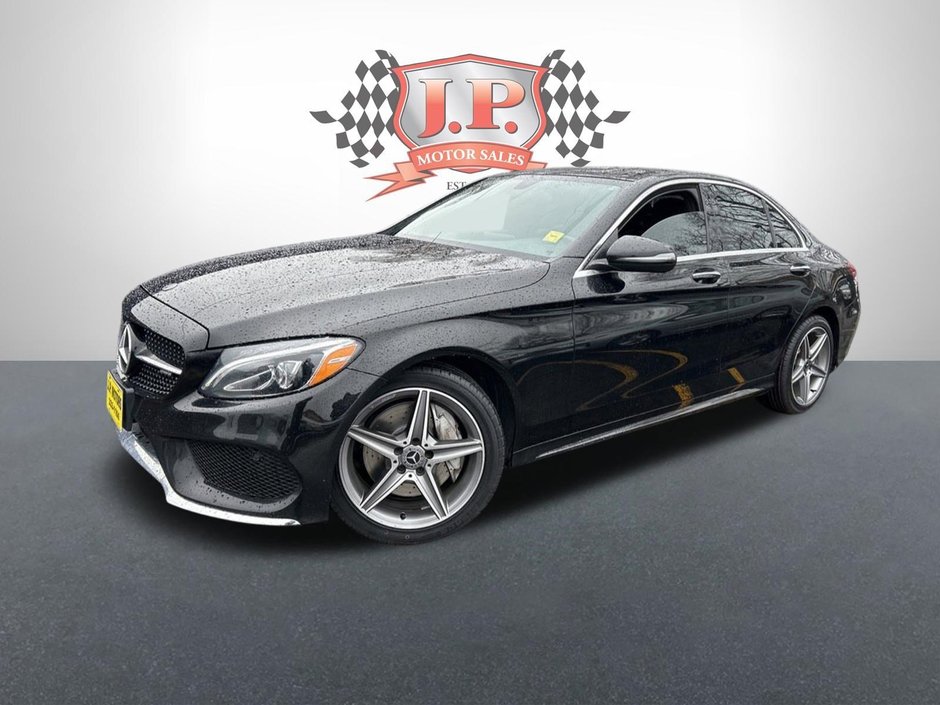 2018  C-Class C 300   CAMERA   BLUETOOTH   LEATHER   HTD SEATS in Hannon, Ontario