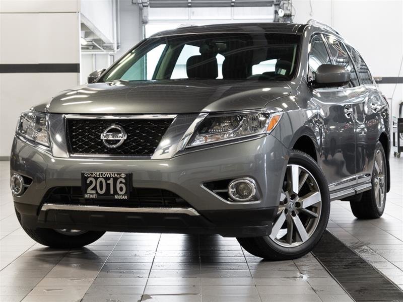 Kelowna Nissan | Used 2016 Pathfinder Platinum V6 4x4 at in Kelowna