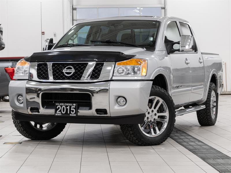 Kelowna Nissan | Used 2015 Titan Crew Cab SL 4X4 SWB in Kelowna