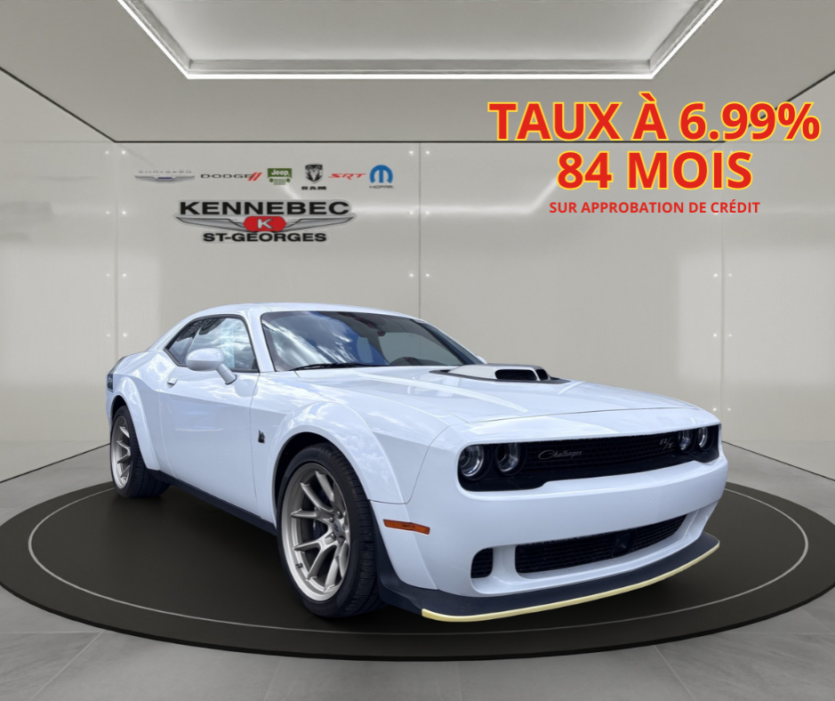 Dodge CHALLENGER R/T SCAT PACK BLANC 2023 à Saint-Georges, Québec
